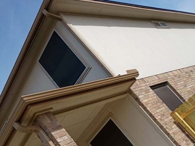 Custom Architectural Downspout Installation